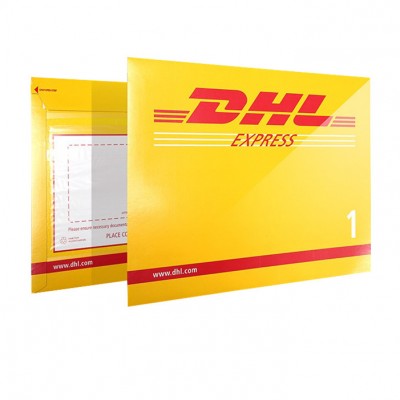 DHL Express Cardboard Recycled Mailing Envelopes Packaging