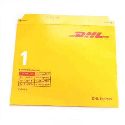 Express Flat Rigid Cardboard Envelope With Self Adhesive